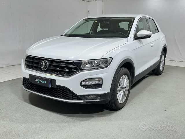 Bianco Usata 2020 VW T-Roc Business SUV | 17.700 € (Ottimo prezzo) - Immagine 1/4