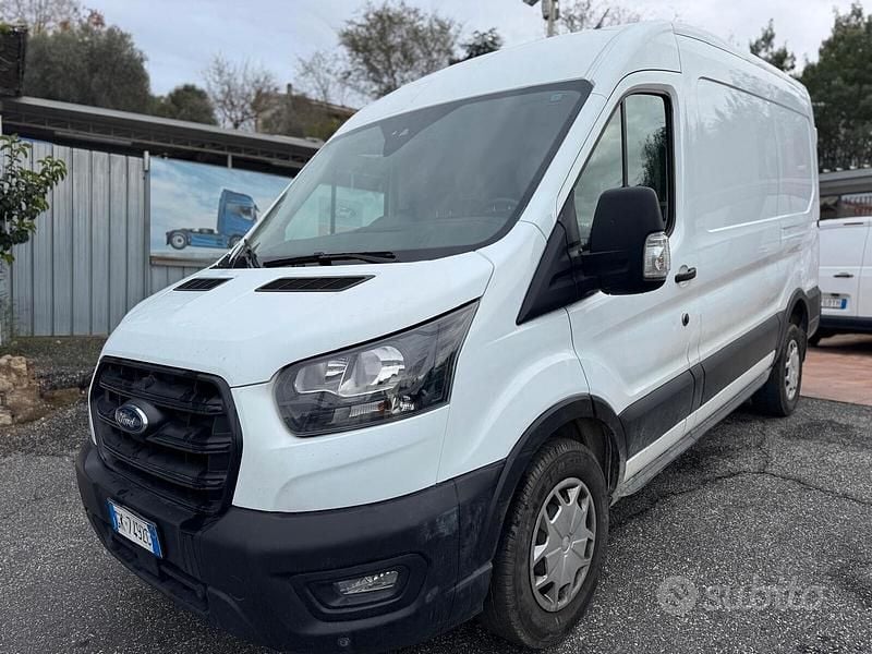 Usata Ford Transit Trend 131 CV (96 kW) 2022 Bianco Berlina