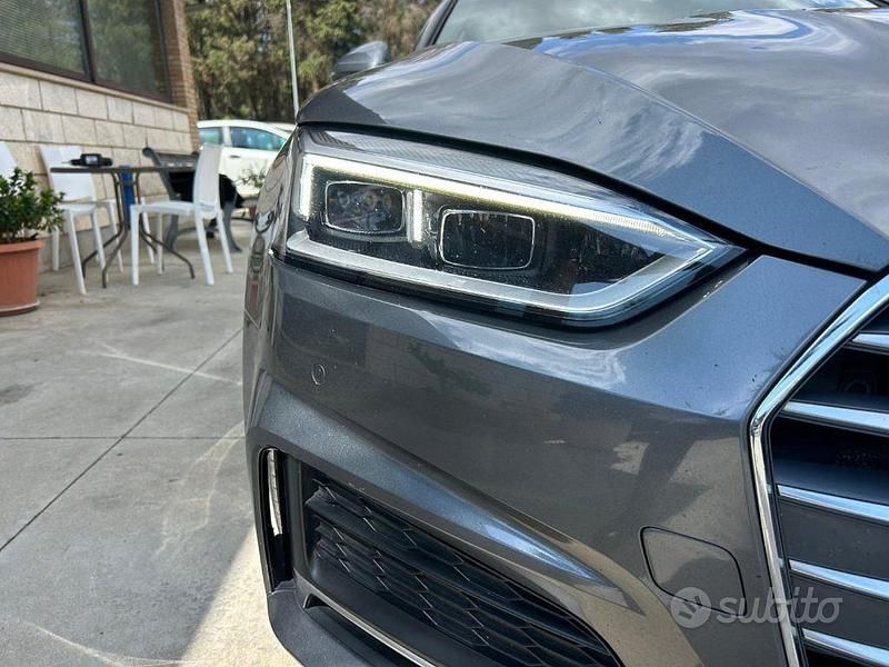 Usata Audi A5 S-Line 190 CV (139 kW) 2018 Grigio Berlina