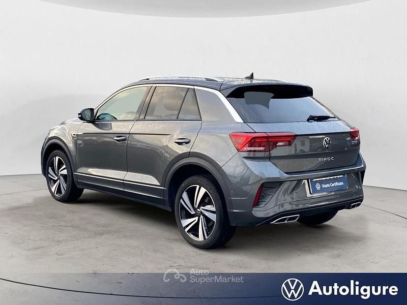 Usata VW T-Roc R-line 150 CV (110 kW) 2022 Grigio SUV