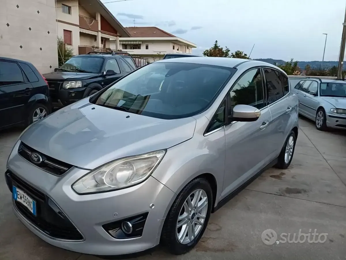 Usata Ford C-MAX Titanium 115 CV (84 kW) 2014 Grigio Monovolume