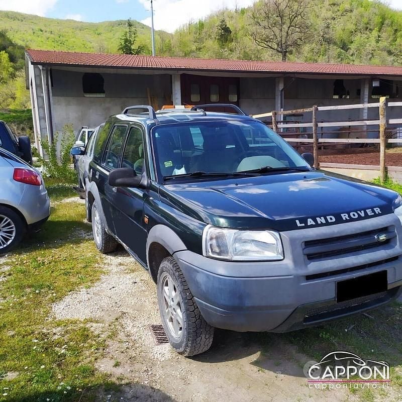 Usata Land Rover Freelander 112 CV (82 kW) 2001 Verde SUV