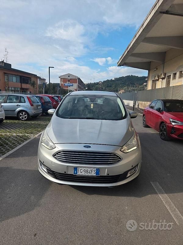 Usata Ford C-MAX Titanium 120 CV (88 kW) 2017 Grigio Monovolume