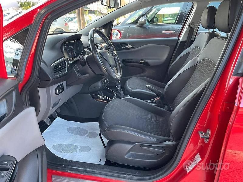 Usata Opel Corsa 95 CV (69 kW) 2015 Rosso Berlina