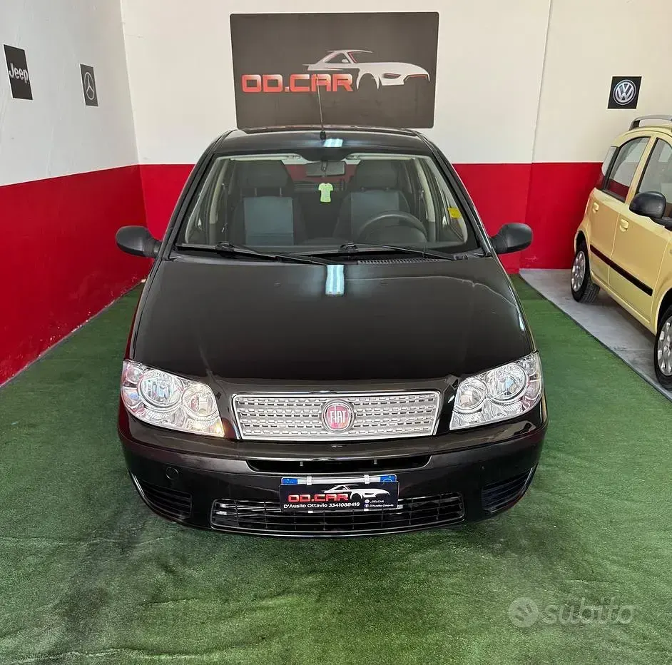 Usata Fiat Punto Active 69 CV (50 kW) 2010 Nero Utilitaria