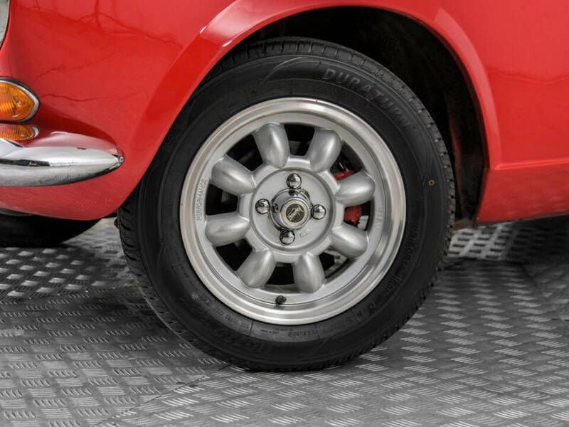 Usata Fiat 124 Spider 90 CV (66 kW) 1968 Rosso Cabrio