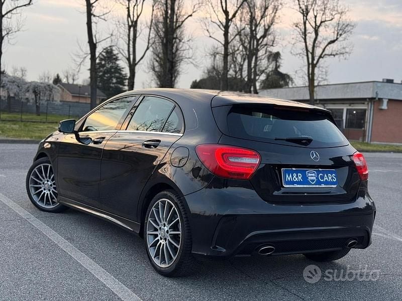 Usata Mercedes A200 AMG 136 CV (100 kW) 2014 Nero Berlina