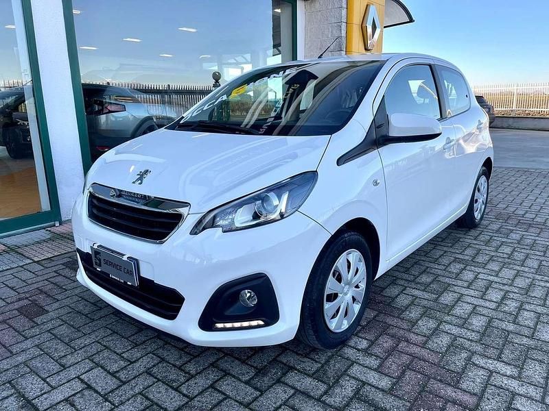 Bianco Usata 2019 Peugeot 108 Active Due volumi | 9400 € (Buon prezzo) - Immagine 1/4