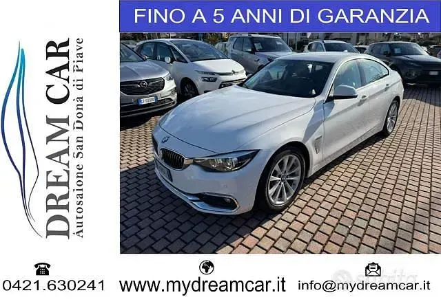 Usata BMW 420 Gran Coupé Luxury Line 190 CV (139 kW) 2019 Bianco Coupé