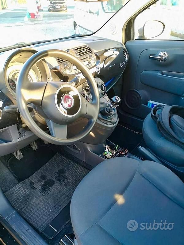 Usata Fiat 500 Pop 69 CV (50 kW) 2012 Nero Utilitaria