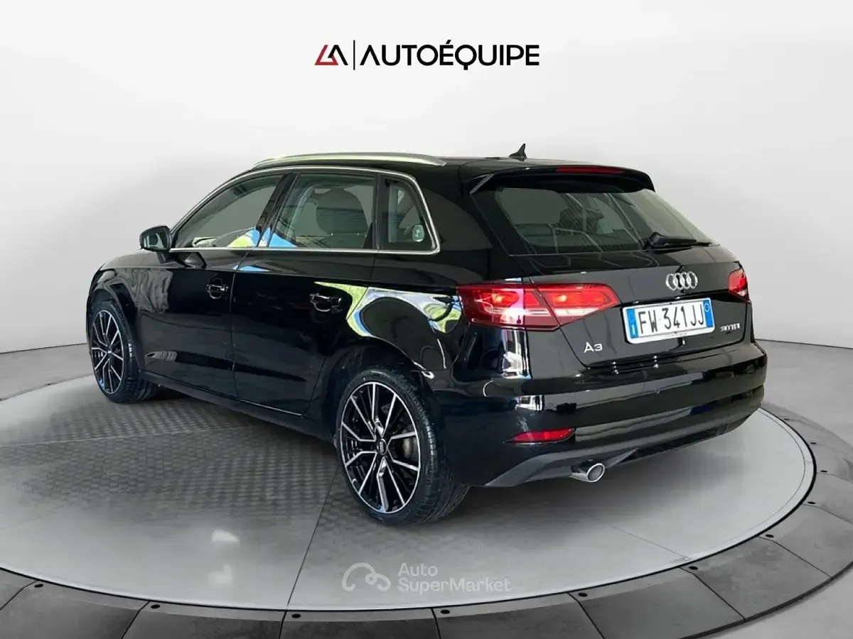 Usata Audi A3 Admired 116 CV (85 kW) 2019 Nero Berlina