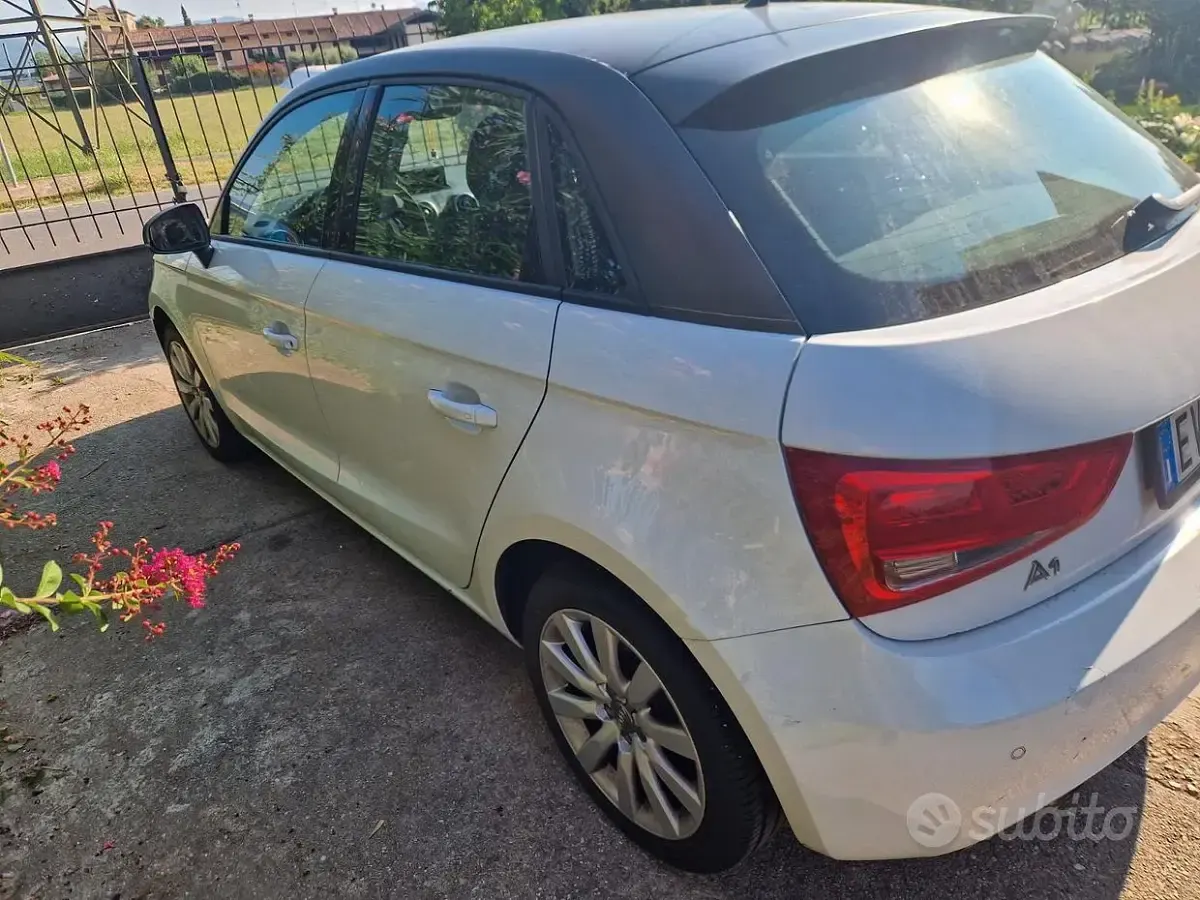 Usata Audi A1 2014 Bianco Utilitaria
