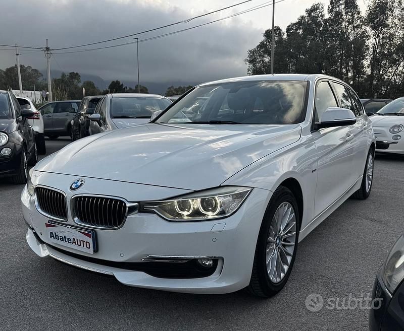 Usata BMW 320 Sport Line 183 CV (134 kW) 2014 Bianco Station wagon