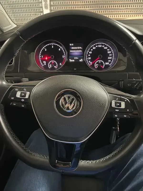 Usata VW Golf VII Trendline 116 CV (85 kW) 2019 Grigio Berlina