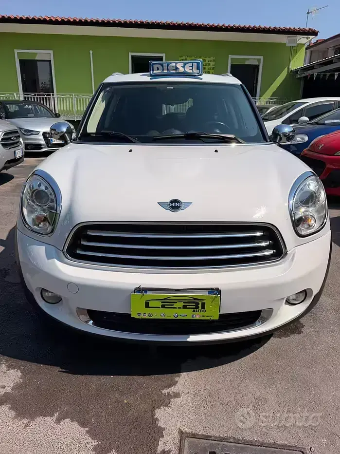 Usata Mini Cooper D Countryman 111 CV (81 kW) 2012 Bianco SUV