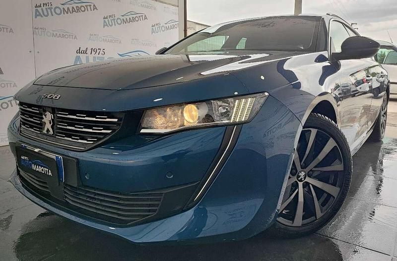 Usata Peugeot 508 Allure 165 CV (121 kW) 2019 Blu/azzurro Station wagon