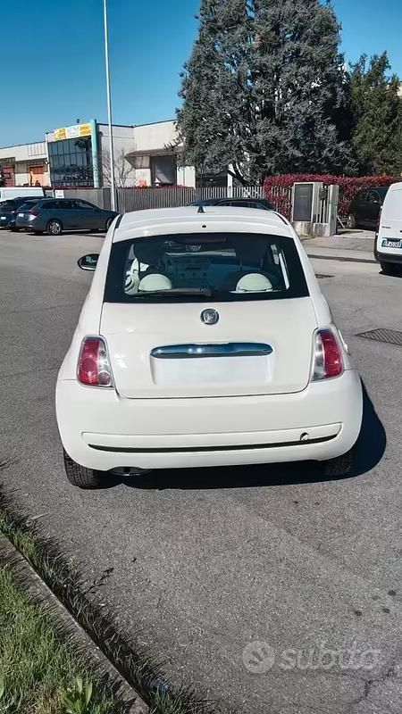 Usata Fiat 500 Pop 69 CV (50 kW) 2010 Bianco Berlina