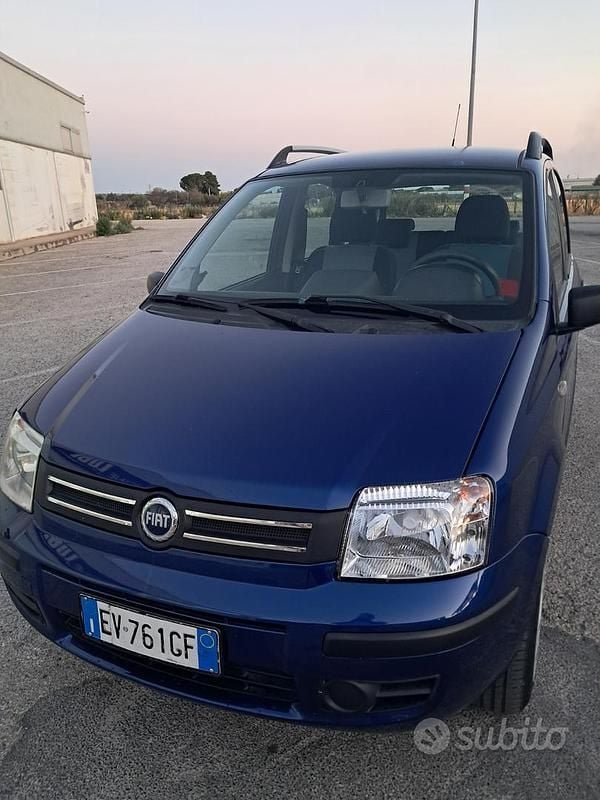 Usata Fiat Panda 2007 Blu Utilitaria