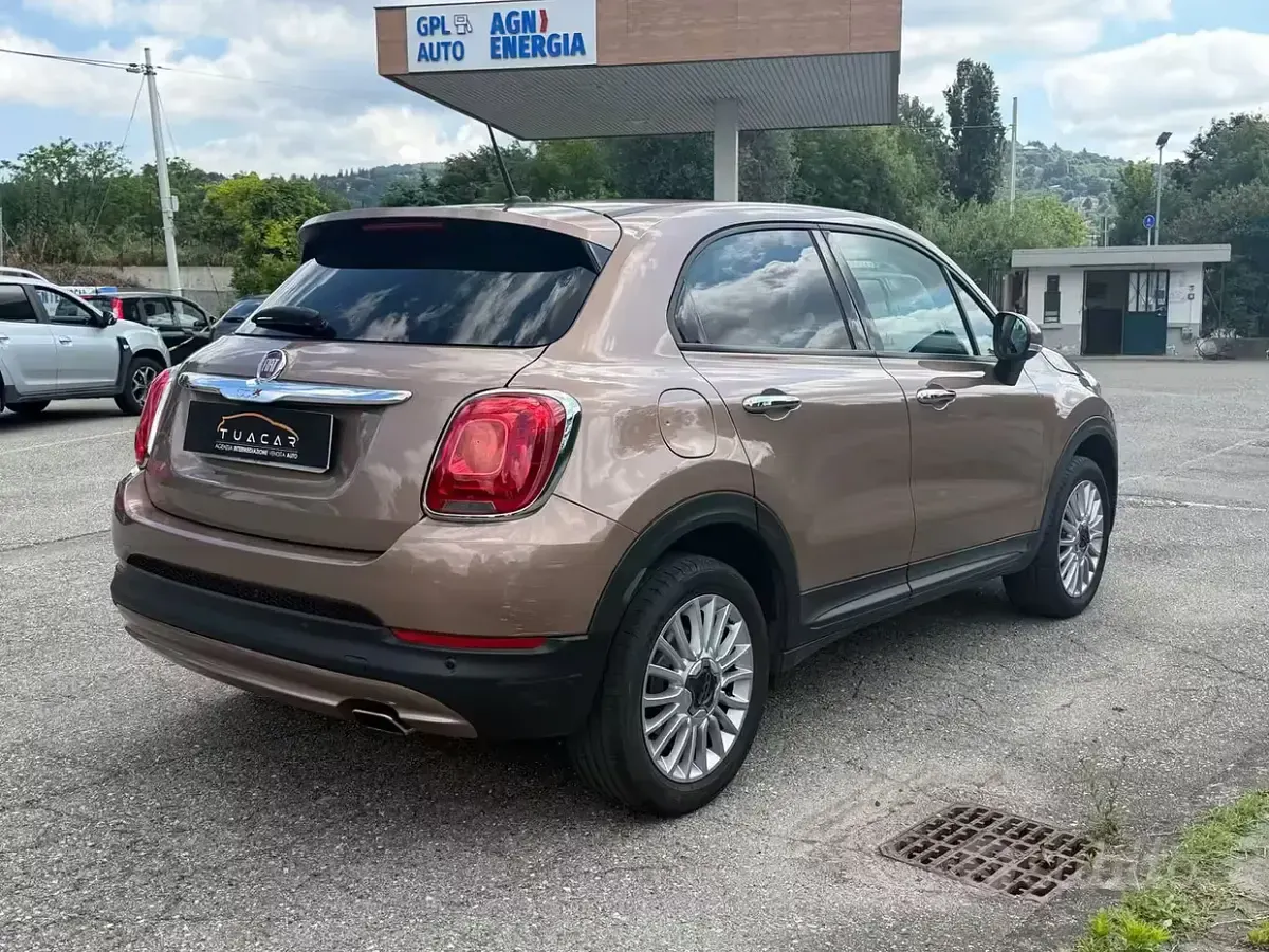 Usata Fiat 500X Lounge 140 CV (102 kW) 2018 Marrone SUV