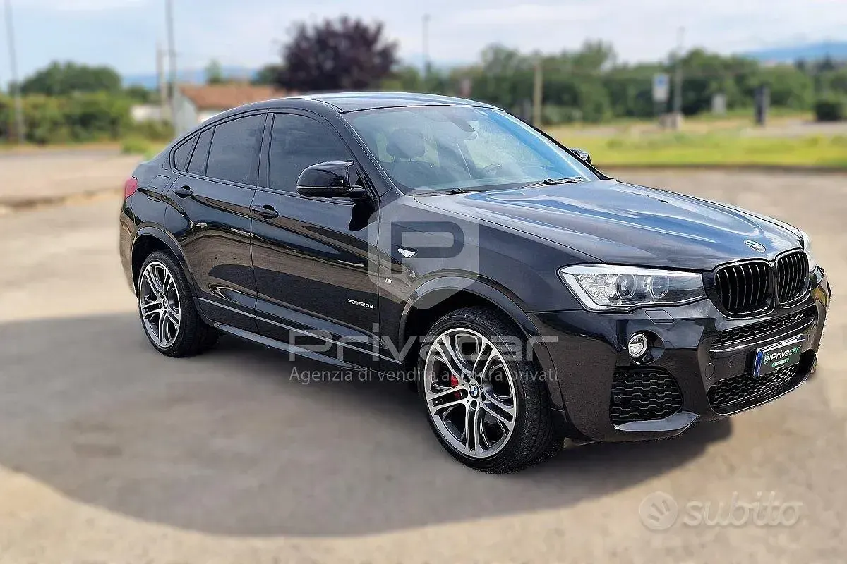 Usata BMW X4 M Sport 190 CV (139 kW) 2016 Nero SUV