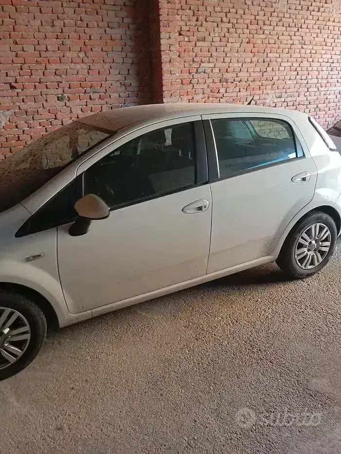 Usata Fiat Punto 75 CV (55 kW) 2014 Bianco Utilitaria