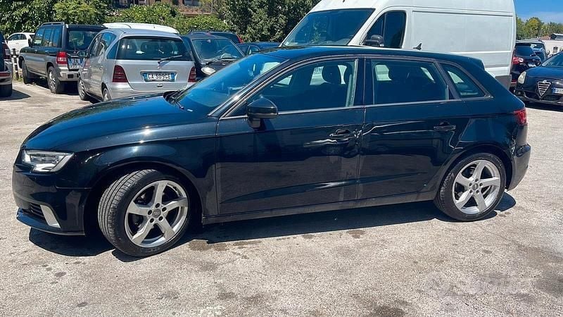 Usata Audi A3 Sport 116 CV (85 kW) 2018 Nero Berlina