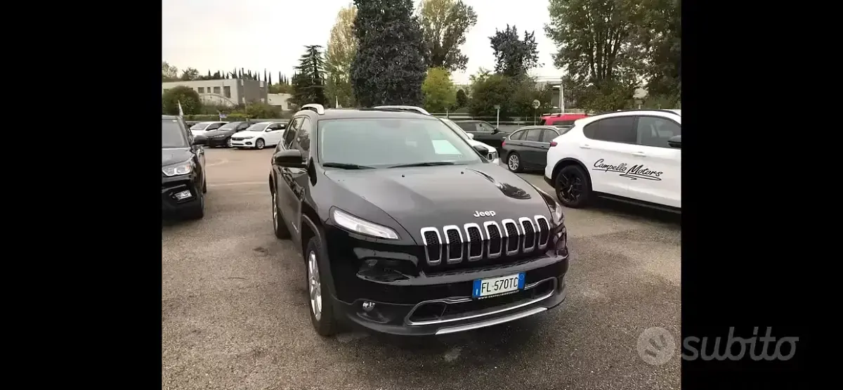 Usata Jeep Cherokee Limited 200 CV (147 kW) 2017 Nero SUV
