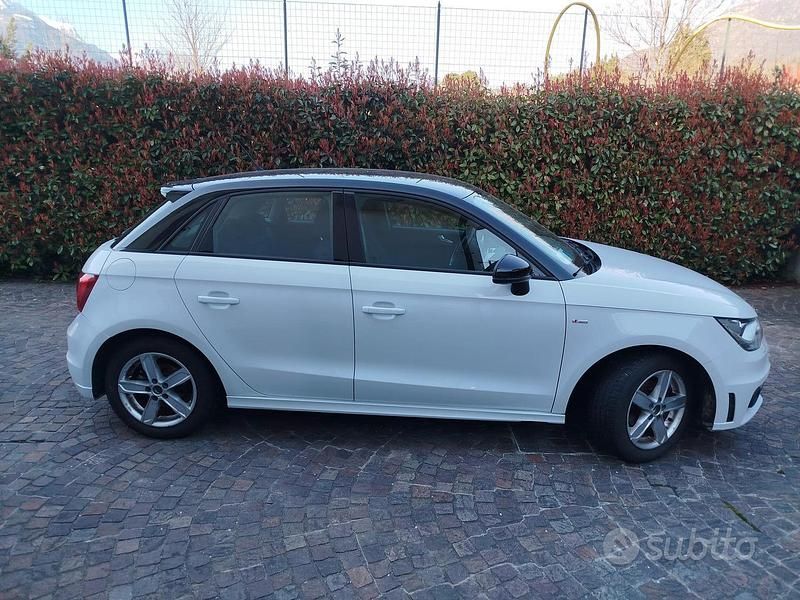 Usata Audi A1 S-Line 86 CV (63 kW) 2015 Bianco Utilitaria