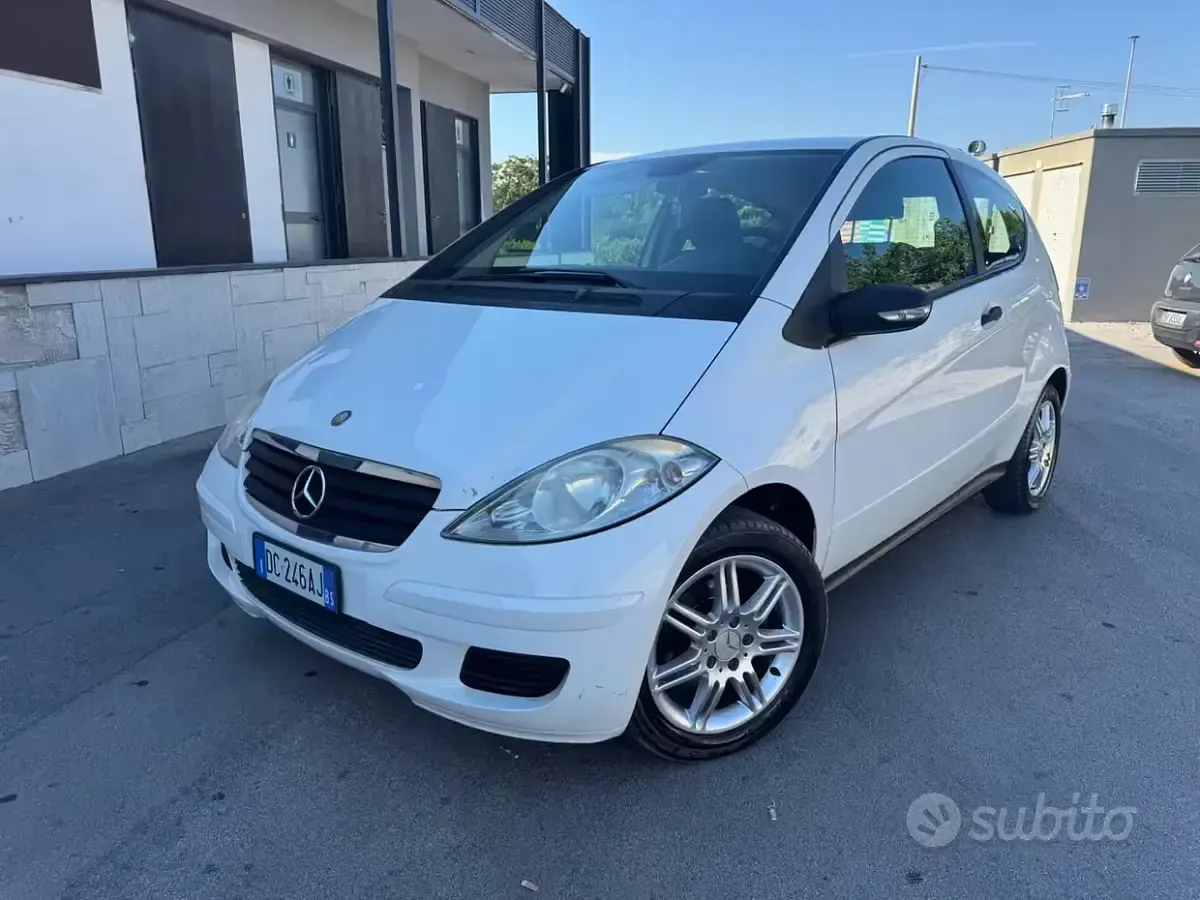 Usata Mercedes A150 Avantgarde 95 CV (69 kW) 2006 Bianco Coupé