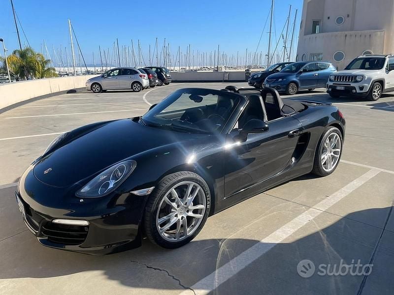 Usata Porsche Boxster 265 CV (194 kW) 2013 Nero Cabrio