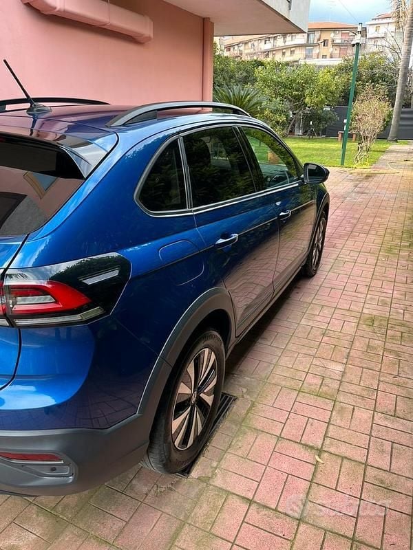 Usata VW Taigo 110 CV (80 kW) 2024 Blu SUV