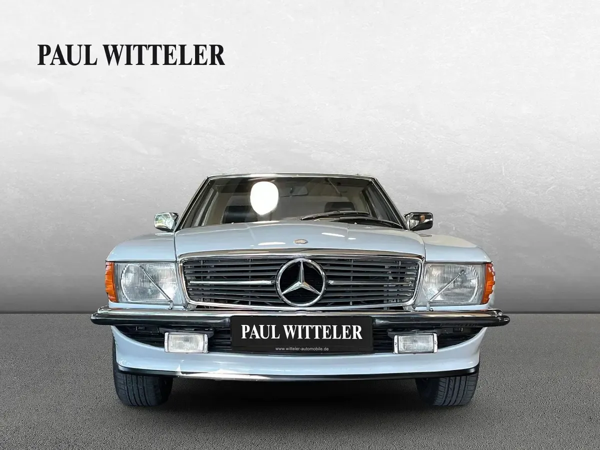 Usata Mercedes SL420 218 CV (160 kW) 1986 Bianco Cabrio