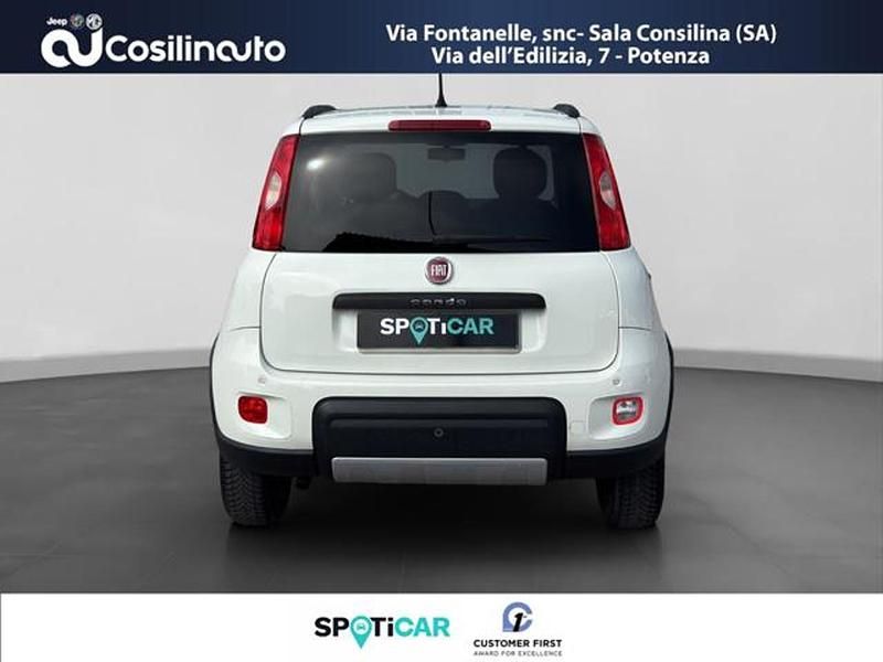 Usata Fiat Panda 4x4 S 95 CV (69 kW) 2017 Bianco Utilitaria