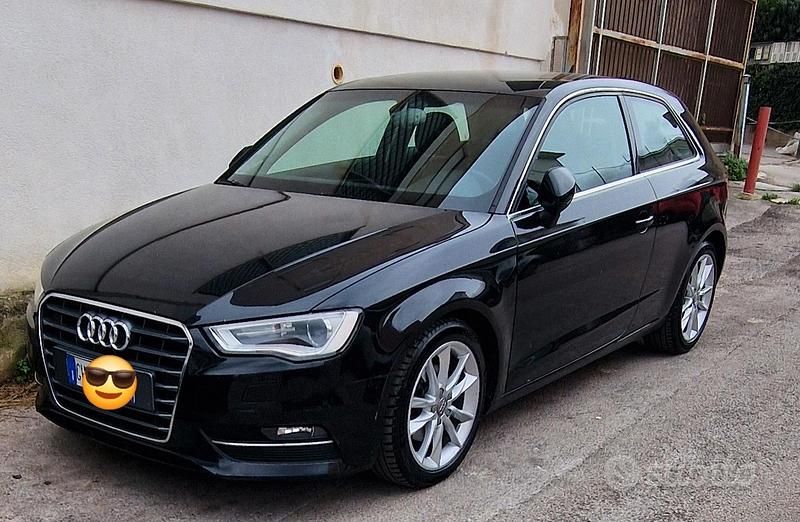 Usata Audi A3 150 CV (110 kW) 2012 Nero Utilitaria
