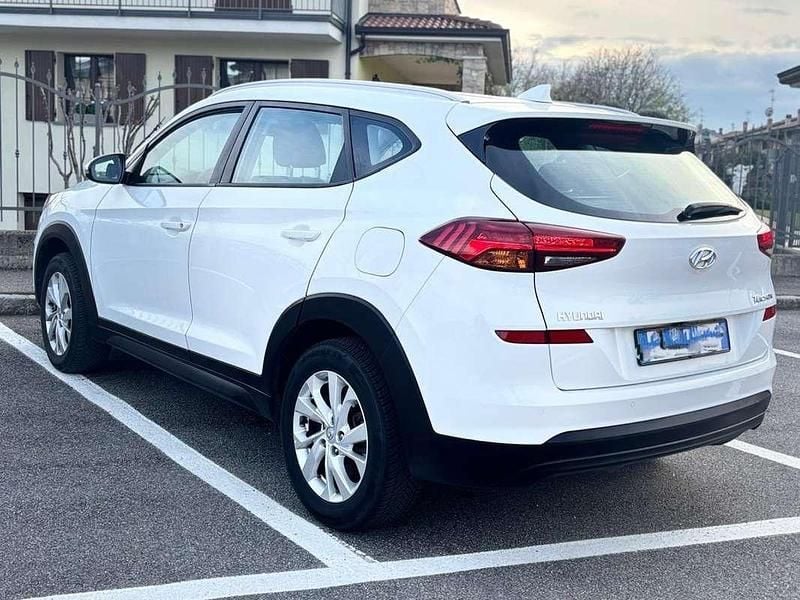 Usata Hyundai Tucson 132 CV (97 kW) 2019 Bianco SUV