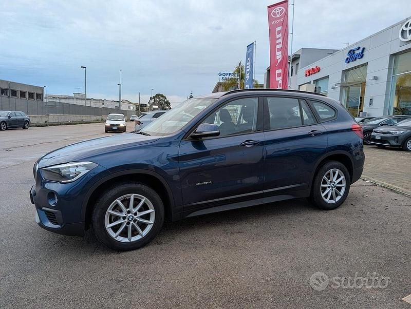 Occasion BMW X1 Advantage 150 ch (110 kW) 2018 Bleue SUV