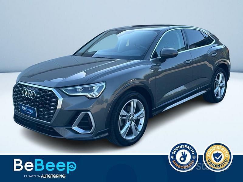 Usata Audi Q3 Sportback S-Line 150 CV (110 kW) 2020 Grigio metallizzato SUV