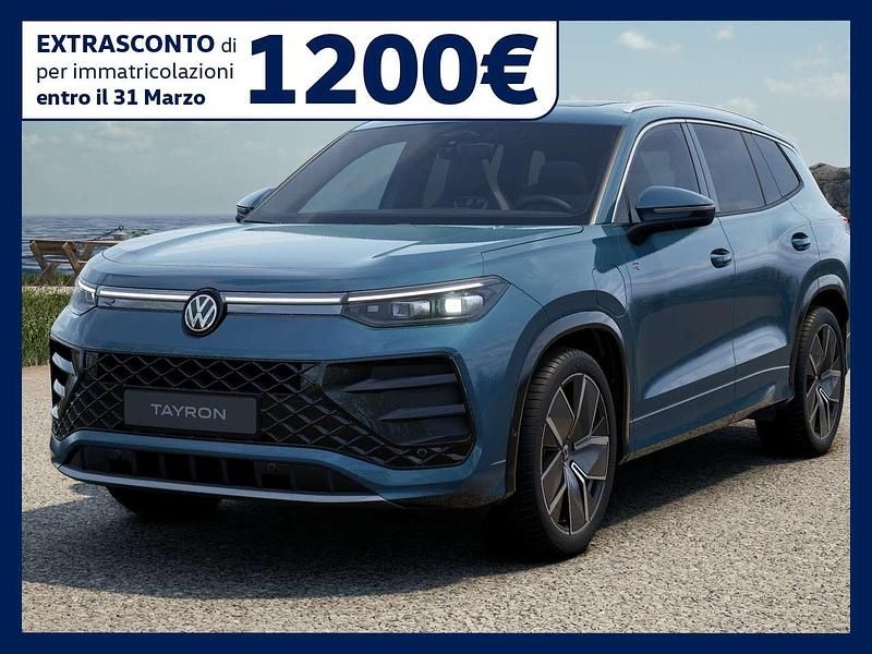 Nuova VW Tayron R-line Plus 204 CV (150 kW) 2026 Nightshade blue metallizzato SUV