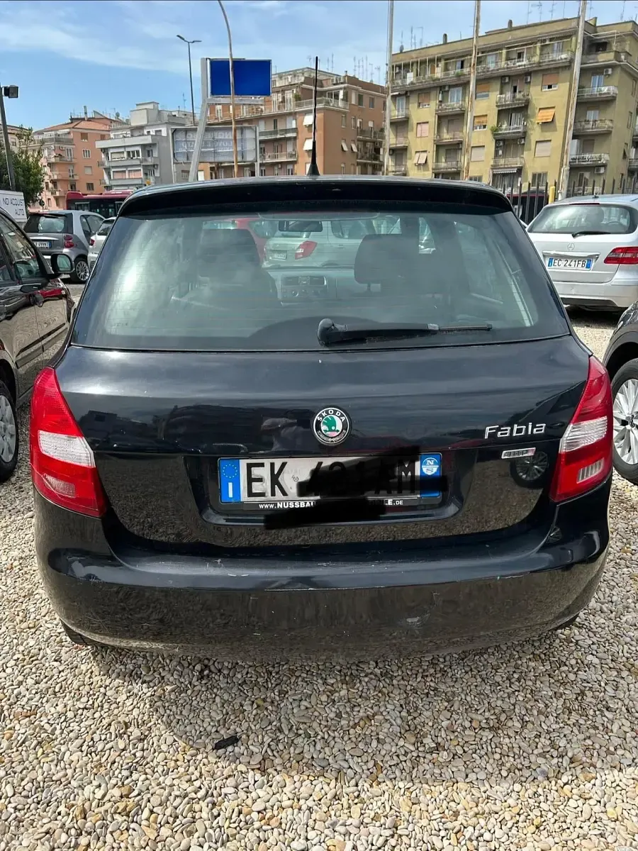 Usata Skoda Fabia Style 69 CV (50 kW) 2011 Nero Berlina