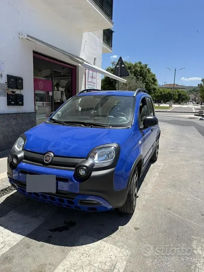 Usata Fiat Panda Cross Cross 69 CV (50 kW) 2019 Blu Utilitaria