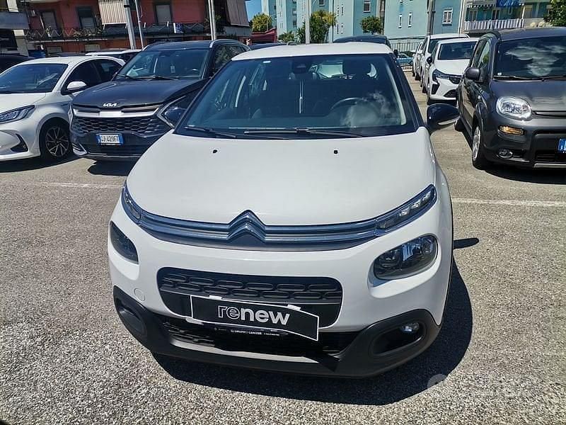Usata Citroën C3 Shine 102 CV (75 kW) 2019 Bianco Utilitaria