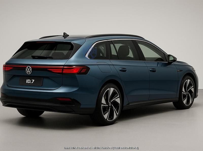 Usata VW ID.7 GTX 250 kW (340 CV) 2025 Blu Station wagon