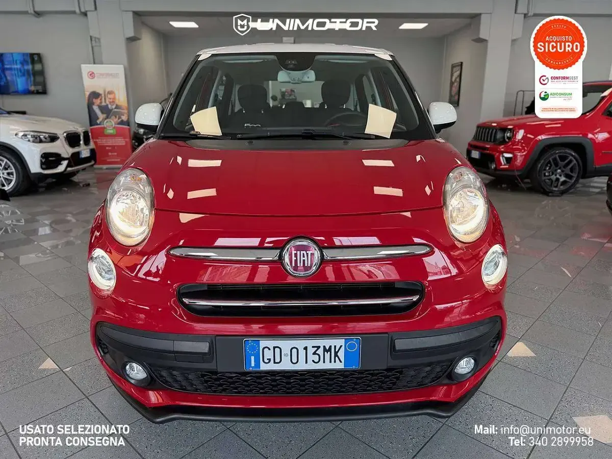 Usata Fiat 500L Business 95 CV (69 kW) 2020 Rosso passione Monovolume
