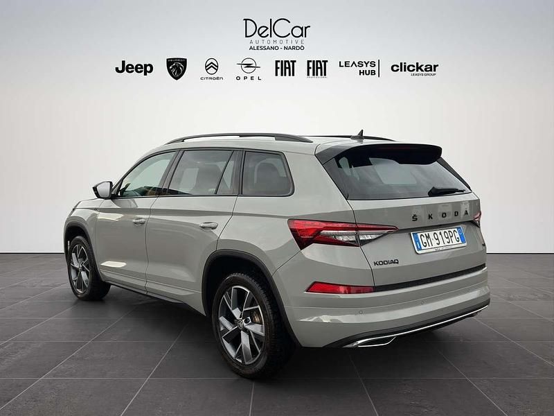Second-hand Skoda Kodiaq SportLine 150 CP (110 kW) 2023 Argintiu SUV