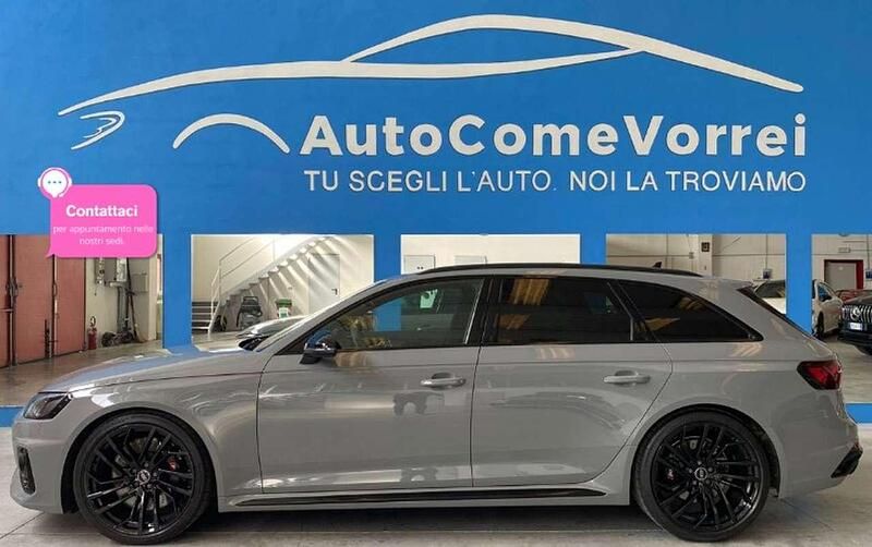 Usata Audi RS4 Comfort 450 CV (330 kW) 2022 Grigio Station wagon