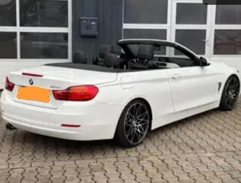 Usata BMW 420 Sport Line 2016 Bianco Cabrio