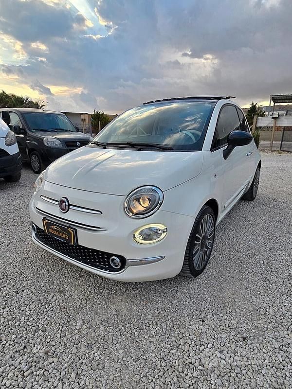 Usata Fiat 500 Lounge 69 CV (50 kW) 2017 Bianco Berlina