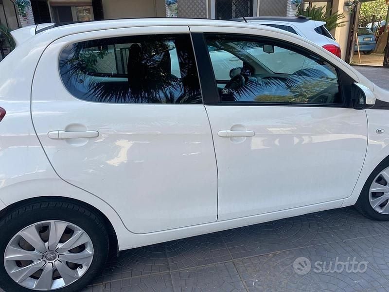 Usata Peugeot 108 82 CV (60 kW) 2019 Bianco Utilitaria