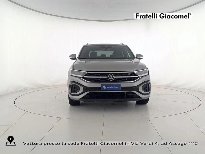 Usata VW T-Roc R-line 110 CV (80 kW) 2023 K2 pyrit silver metallizzato SUV