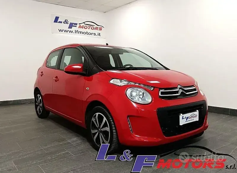 Usata Citroën C1 Feel 72 CV (52 kW) 2021 Rosso Utilitaria